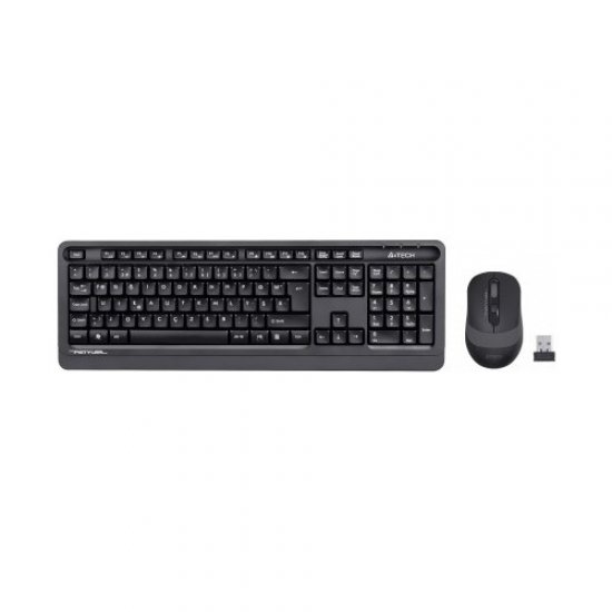 A4 TECH FG1010 F Kablosuz Gri Multimedya Klavye/Mouse Set