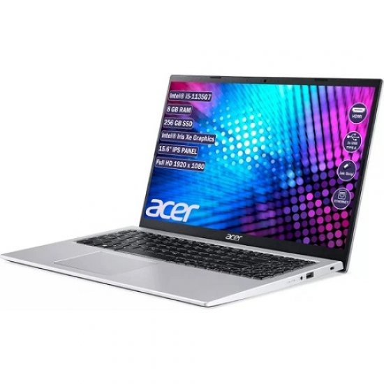 ACER ASPİRE 3 A315-58 i5 1135G7 8GB 256GB SSD 15.6 FHD Taşınabilir Bilgisayar HC