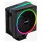 AEROCOOL CYLON4 ARGB 2066-2011-115X-775 AM4-AM3+- AM3-AM2+-AM2-FM2-FM1 CPU FAN