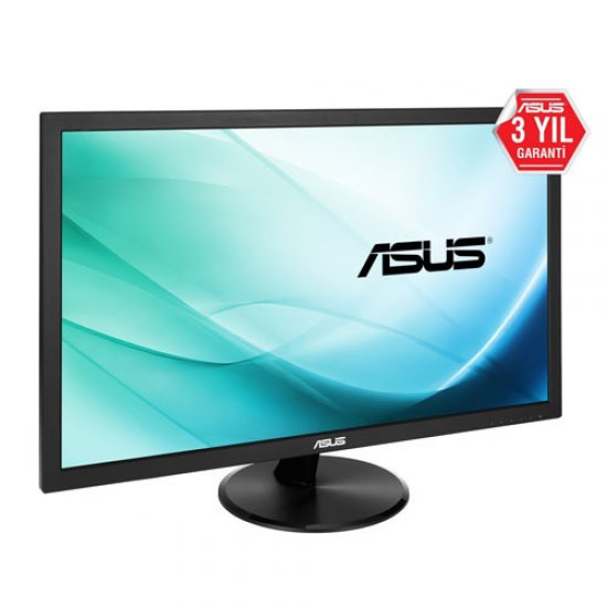 ASUS 21.5 VP228HE 1Ms 60Hz MM Gaming D-SUB HDMI Full HD Led Monitör Siyah