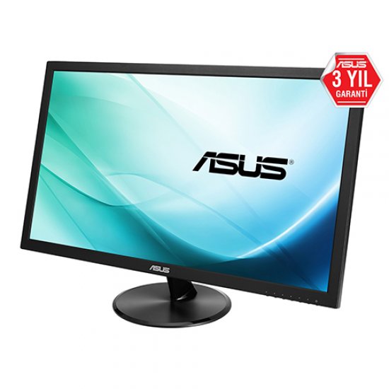 ASUS 23.6 VP247T 1Ms 60Hz M.M D-SUB DVI Full HD Led Monitör Siyah