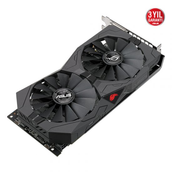 ASUS AMD 8GB RX 570 GDDR5 256 Bit ROG-STRIX-RX570-O8G-GAMING 2xDVI HDMI DP