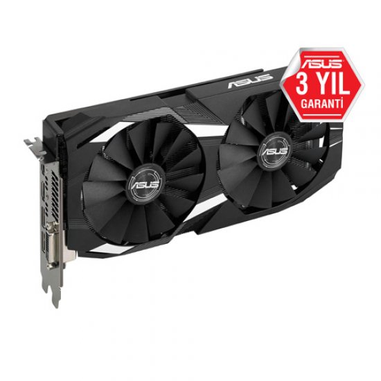 ASUS AMD 8GB RX 580 OC GDDR5 256 Bit DUAL-RX580-O8G 2xHDMI DVI 2xDP