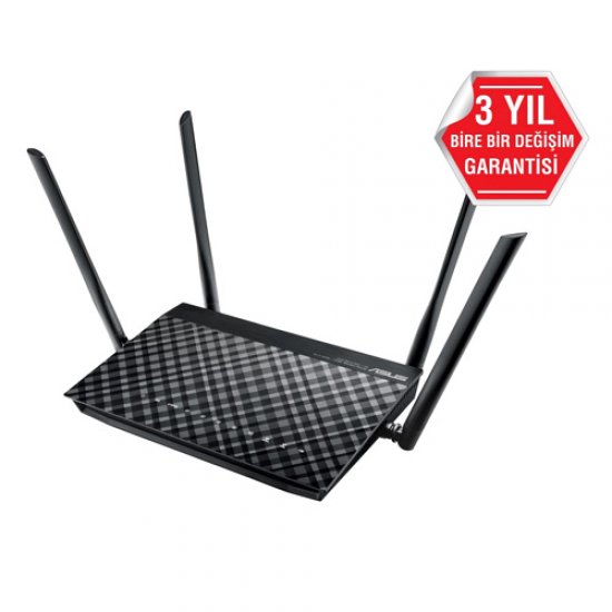 ASUS DSL-AC55U VDSL2/ADSL2+ Vpn Dual Wan Modem Router 3G/4G Destekli