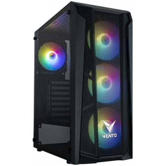 ASUS FSP / VENTO VG15FE 750W Mesh Panel  Tempered Camlı 4 x RGB FANLI GAMING MID-TOWER KASA