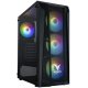 ASUS FSP / VENTO VG15FE 750W Mesh Panel  Tempered Camlı 4 x RGB FANLI GAMING MID-TOWER KASA