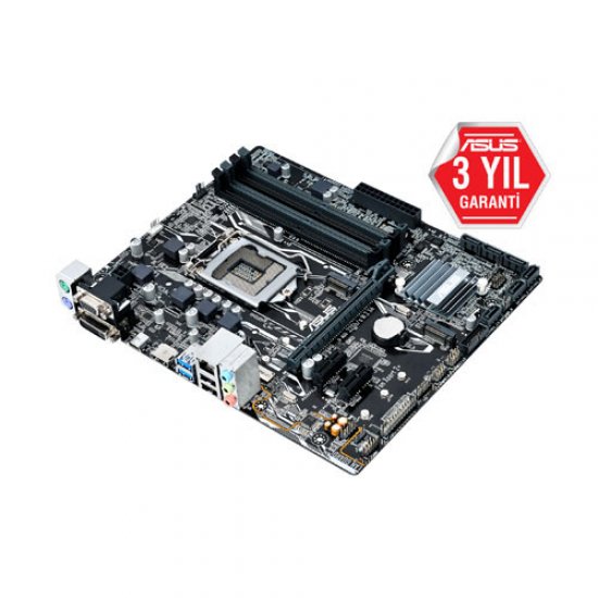 ASUS INTEL PRIME B250M-A/CSM B250 DDR4 2400 VGA GLAN 1151P-7 M.2 SATA