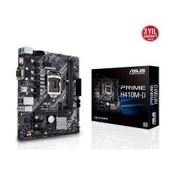 ASUS INTEL PRIME H410M-D DDR4 2933 VGA HDMI SOKET 1200 M.2 USB 3.2 MATX