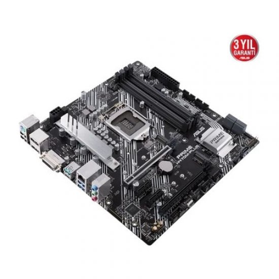 ASUS INTEL PRIME H470M-PLUS H470 DDR4 2933 DVI/HDMI/DP 1GBLAN SOKET 1200 M.2 USB 3.2 MATX