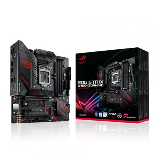 ASUS INTEL ROG STRIX B460-G GAMING B460 DDR4 2933 HDMI / DP GLAN SOKET 1200 M.2 SATA USB3.2