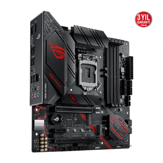 ASUS INTEL ROG STRIX B460-G GAMING B460 DDR4 2933 HDMI / DP GLAN SOKET 1200 M.2 SATA USB3.2