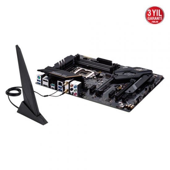 ASUS INTEL TUF GAMING Z490-PLUS WI-FI Z490 DDR4 4600 (O.C) HDMI / DP 1GBLAN SOKET 1200 M.2 USB 3.2