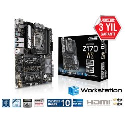 ASUS INTEL Z170-WS Z170 DDR4 3300(OC) VGA HDMI GLAN 1151P