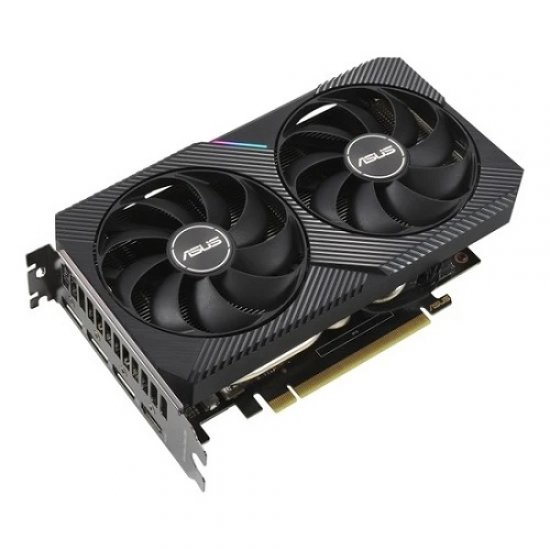 ASUS Nvidia 12GB RTX3060 GDDR6 192 Bit DUAL-RTX3060-O12G-V2 1XHDMI. 3XDP 16X V4.0 Gaming Ekran Kartı