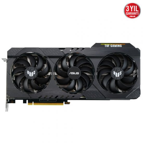 ASUS Nvidia 12GB RTX3060 TUF GDDR6 192 Bit TUF-RTX3060-O12G-V2-GAMING 2xHDMI 3xDP