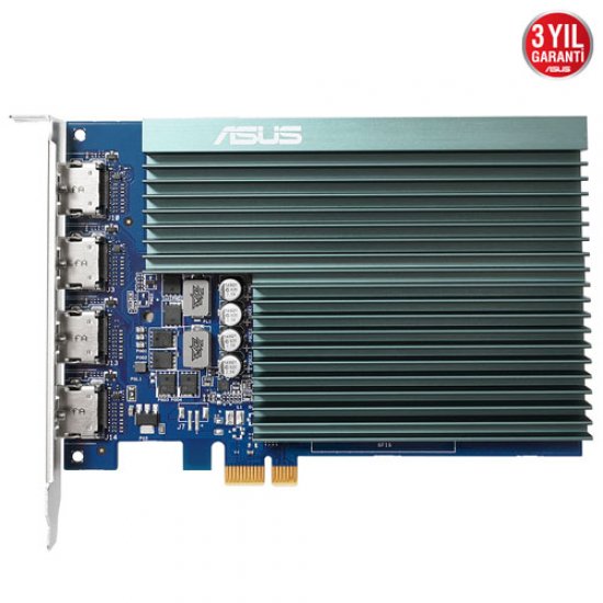 ASUS Nvidia 2GB GT730 GDDR5 64 Bit GT730-4H-SL-2GD5 4xHDMI