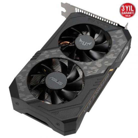 ASUS Nvidia 4GB GTX1650 TUF GDDR6 128 Bit TUF-GTX1650-O4GD6-GAMING HDMI DVI DP