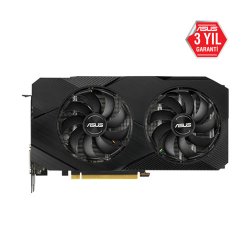 ASUS Nvidia 6GB RTX2060 DUAL GDDR6 192 Bit DUAL-RTX2060-6G-EVO 2xHDMI DVI DP