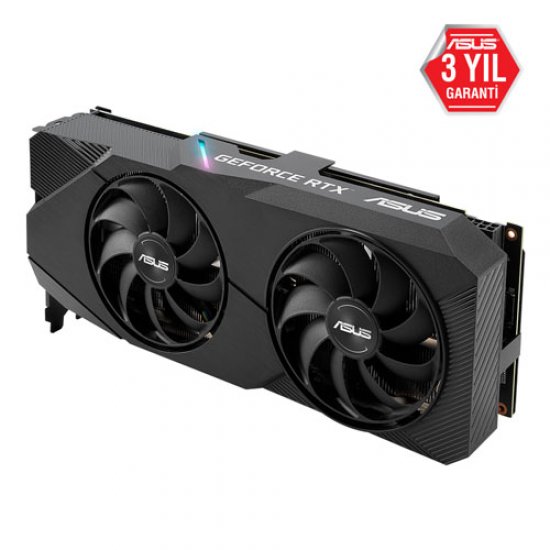 ASUS Nvidia 8GB RTX2060S DUAL GDDR6 256 Bit DUAL-RTX2060S-O8G-EVO 2xHDMI 2xDP DVI