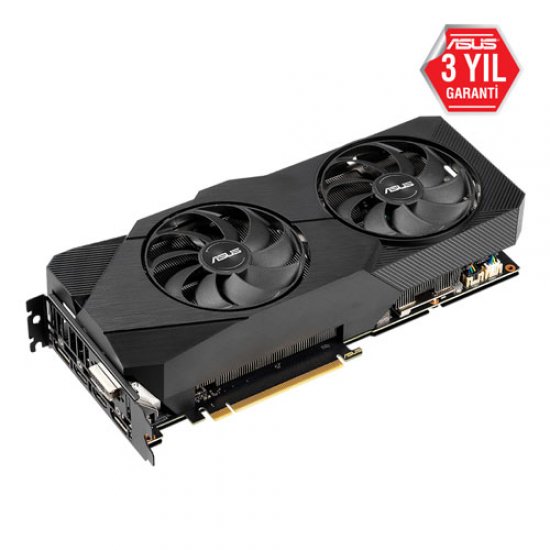 ASUS Nvidia 8GB RTX2060S DUAL GDDR6 256 Bit DUAL-RTX2060S-O8G-EVO 2xHDMI 2xDP DVI