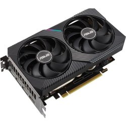 ASUS Nvidia 8GB RTX3060 GDDR6 128 Bit OC DUAL-RTX3060-O8G 1XHDMI 3XDP