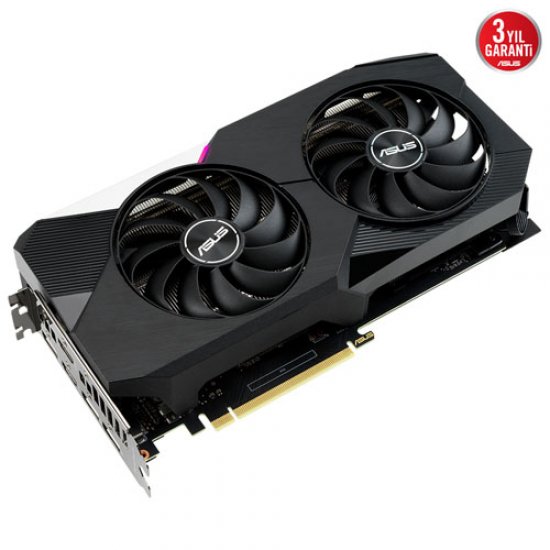 ASUS Nvidia 8GB RTX3060TI DUAL OC GDDR6 256 Bit DUAL-RTX3060TI-O8G-V2 2xHDMI 3xDP