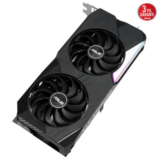 ASUS Nvidia 8GB RTX3060TI DUAL OC GDDR6 256 Bit DUAL-RTX3060TI-O8G-V2 2xHDMI 3xDP