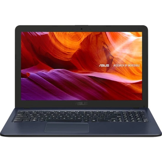 ASUS X543MA- GQ1012SSD Celeron N4020 4GB 120 GB 15.6 UHD Graphics 600 Tümleşik Free DOS Cam Taşınabilir Bilgisayar HC