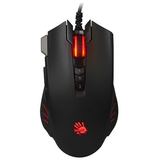 BLOODY V9MA 4000CPI 6 Tuş Gaming Mouse Usb Siyah UC34 Aktif Optik