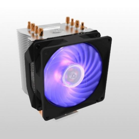 COOLER MASTER Hyper H410R RR-H410-20PC-R1 INTEL  AMD 92mm RGB CPU Soğ. İşlemci Soğutucusu