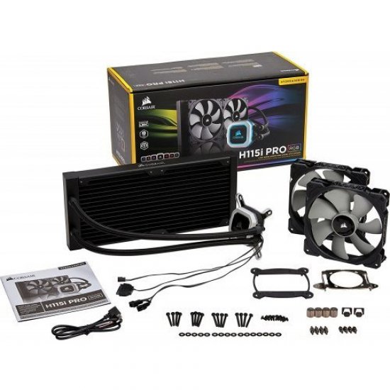 CORSAIR H115i Pro RGB CW-9060032-WW 2 x 140mm Cpu Su Soğutma Seti