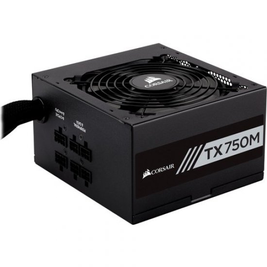 CORSAIR TX750M 750w 80+ Gold Moduler Power Supply 14 Cm Fan CP-9020131-EU