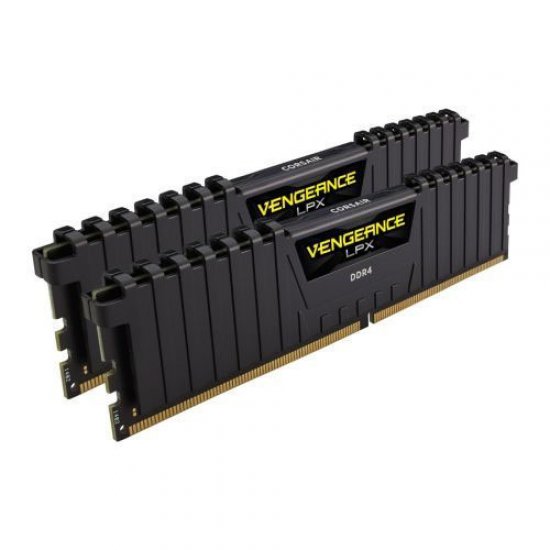 CORSAIR Vengeance Lpx 8GB (2X4GB) 3000Mhz DDR4 Soğutuculu CL16 Pc Ram CMK8GX4M2C3000C16 Siyah