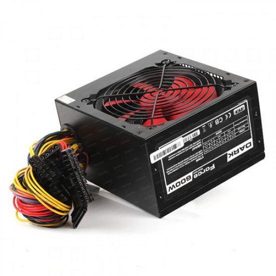 DARK Force Serisi DKPS600C1 600W Atx PSU 12 Cm Fan