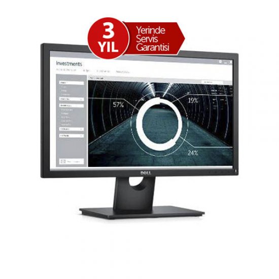 DELL 21.5 E2218HN 5Ms VGA HDMI Led Monitör Siyah