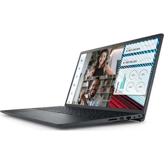 DELL Vostro 3520 N2062PVNB3520U51216 i5 1135G7 16GB 512GB SSD 15.6 Full HD Free Dos Taşınabilir Bilgisayar