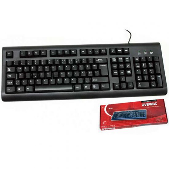 EVEREST KB-1002 F Usb Standart Siyah Klavye