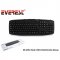 EVEREST KB-250U Q Usb Multimedya Siyah Klavye