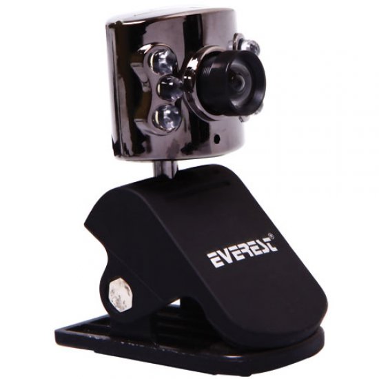 EVEREST SC-401 1.3 Mp Ledli Mikrofonlu Webcam