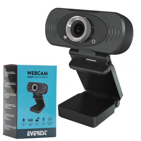 EVEREST SC-HD03 1080P FULL HD USB PC WEBCAM