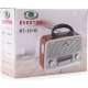 EVERTON RT 301 Bluetooth-USB-SD-FM Şarjlı Nostaljik Radyo El Fenerli