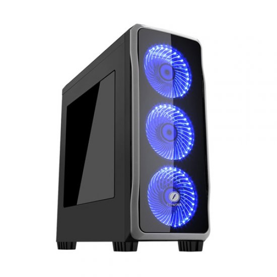 FRISBY FC-9235G 650W 80+ Siyah 4 X Halo Led Fan Atx Gaming Kasa