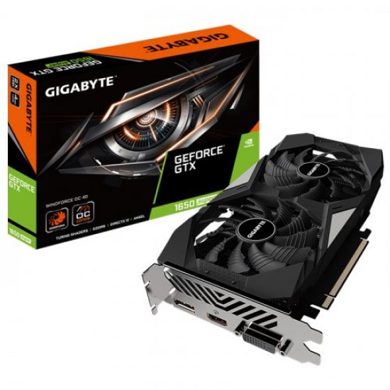 GIGABYTE 4GB GTX1650 SUPER WINDFORCE OC GDDR5 128 Bit GV-N165SWF2OC-4GD HDMI DP PCIE 16X V3