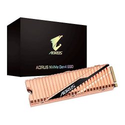 GIGABYTE AORUS GEN4 M.2 2TB SSD PCI-Express 4.0x4, NVMe 1.3 5000/4400 GP-ASM2NE6200TTTD BAKIR SOĞUTMA