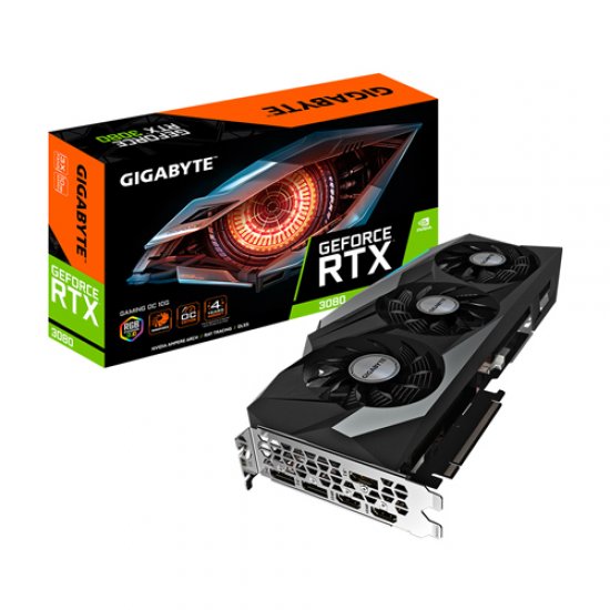 GIGABYTE Nvidia 10GB RTX 3080 GAMING GDDR6 320 Bit GV-N3080GAMING OC-10GD PCI-Express 4.0 Ekran Kartı