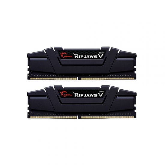 GSKILL RipjawsV Siyah 16GB (2x8GB) 3600Mhz DDR4 CL18 Pc Ram F4-3600C18D-16GVK (1.35V)