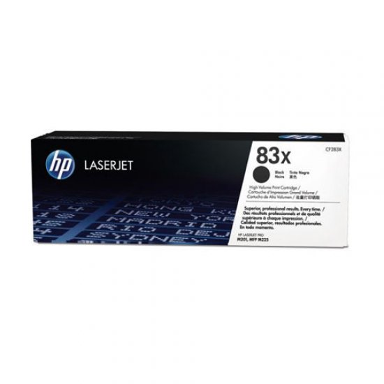 Hp CF283X (83X) Yüksek Kapasiteli Toner 2.200 Sayfa Siyah