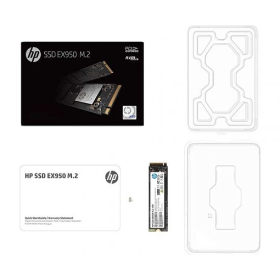 Hp EX950 1TB SSD M.2 NVMe PCIe 3500-2900MB/s 5MS23AA 3D TLC NAND