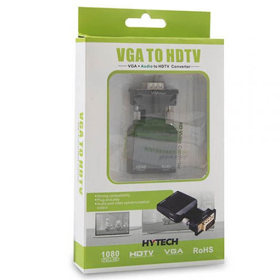 Hytech HY-VGH30 VGA to HDMI Çevirici