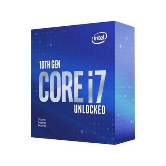 INTEL CORE İ7 10700KF 8 3,80 GHz 16Mb SOKET 1200 Box(Ekran Kartı Gerektirir) 